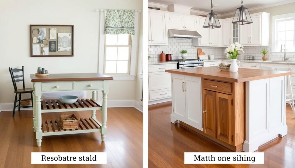 A comparison of budget-friendly and custom kitchen island options A comparison of budget-friendly and custom kitchen island options