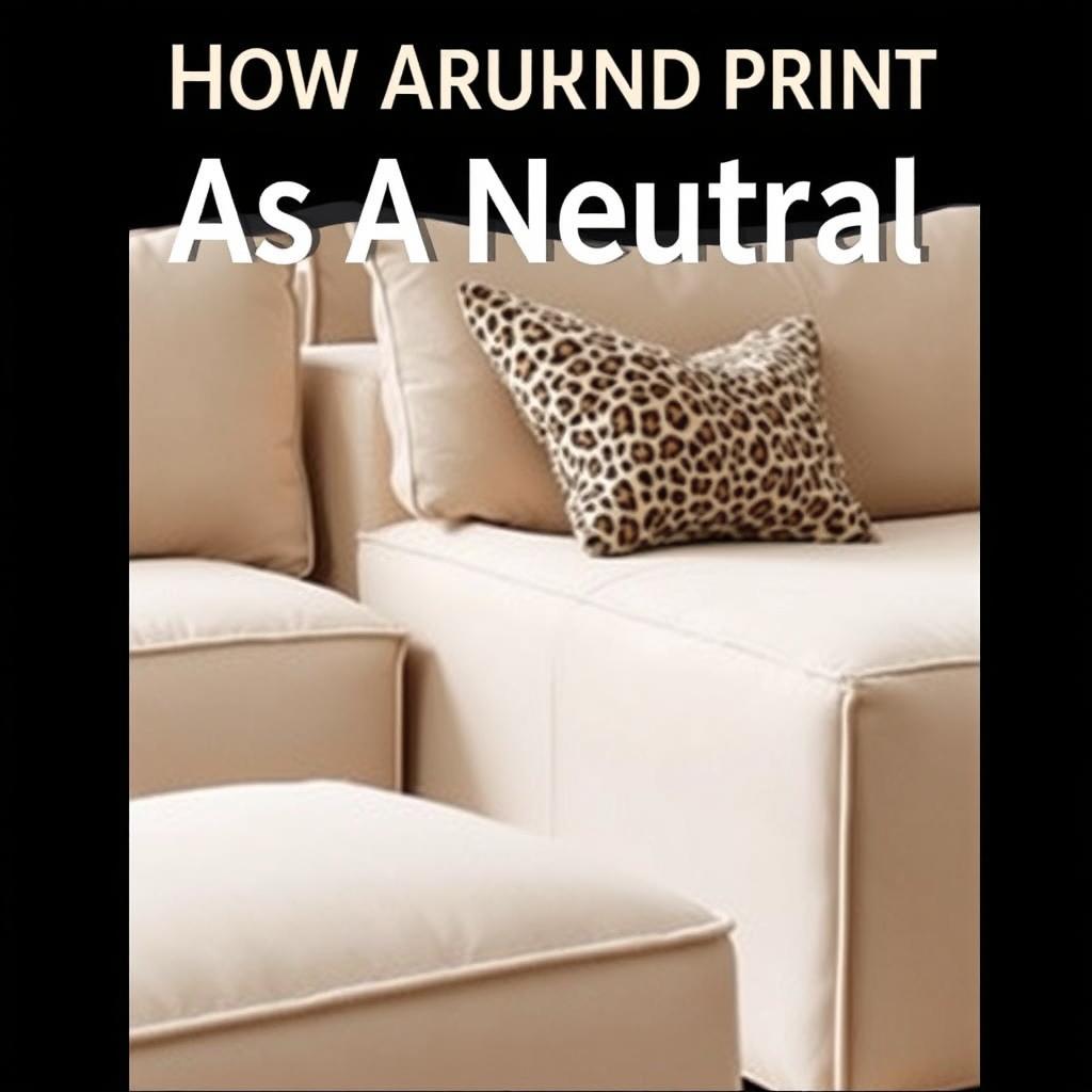 Example of animal print used as a neutral with solid colors Example of animal print used as a neutral with solid colors